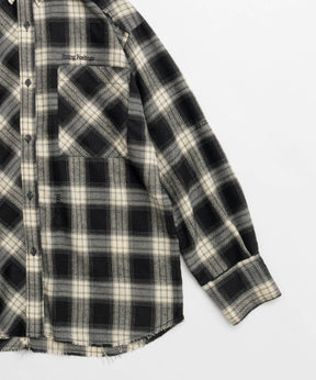 Random Checkered Oversized Shirt