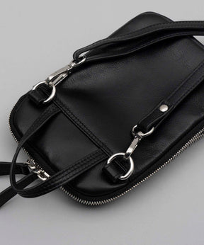 Goat Leather Mini Shoulder Bag