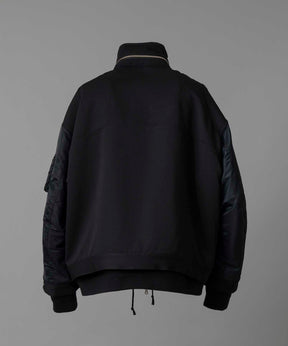 【24AW PRE-ORDER】Prime-Over Docking Stand Collar Blouson