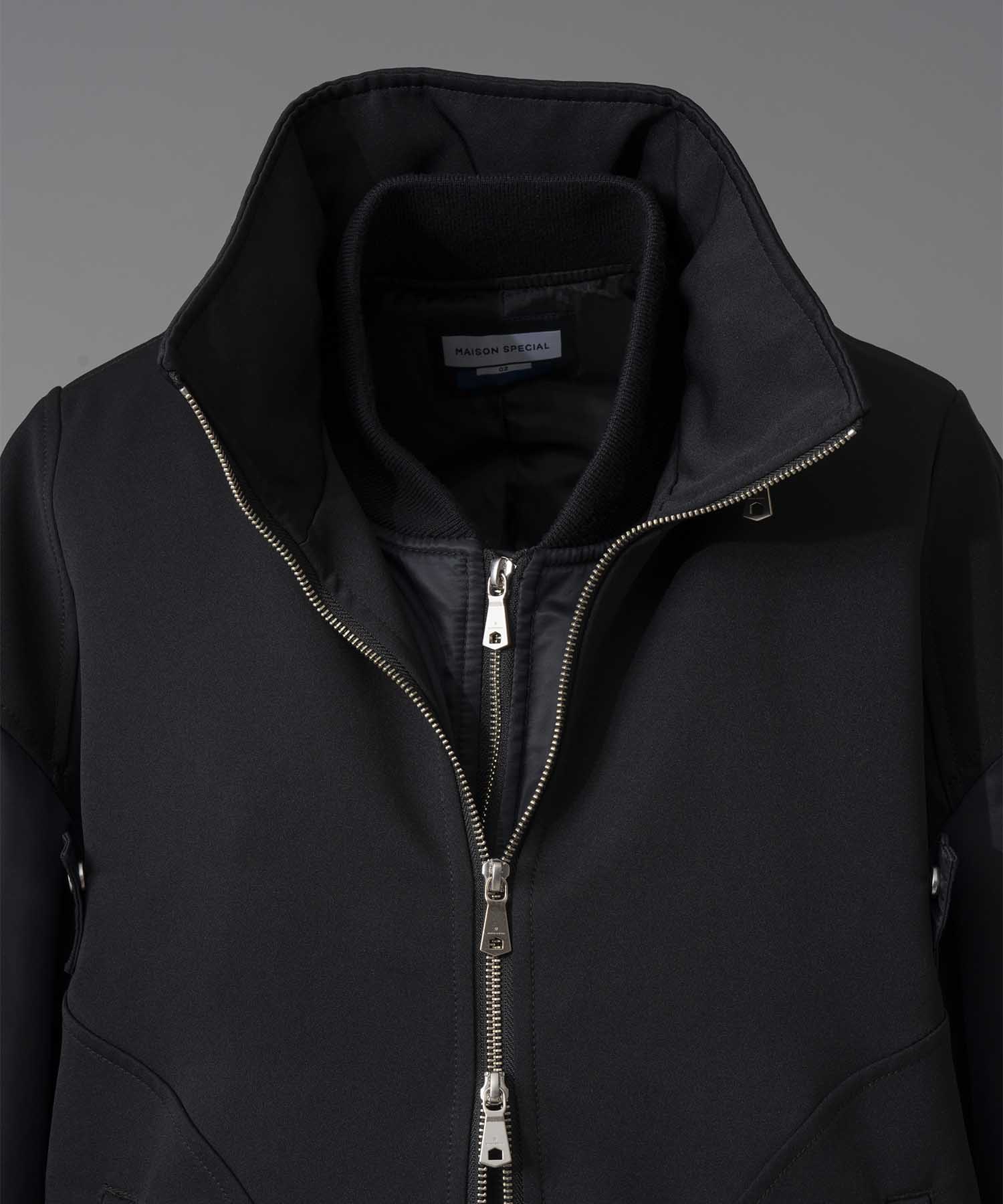 【24AW PRE-ORDER】Prime-Over Docking Stand Collar Blouson