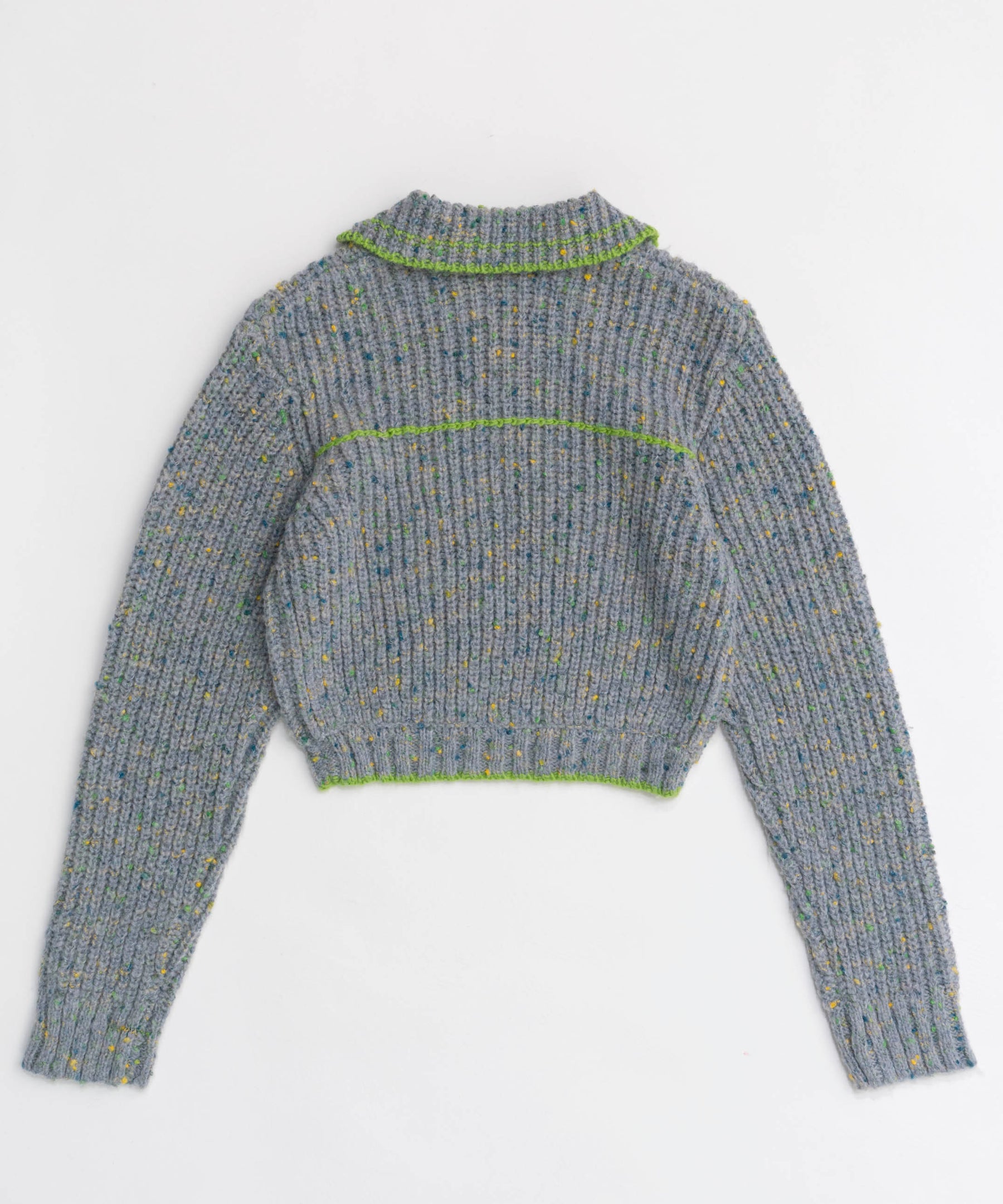 Nep Yarn Linking Knit Tops