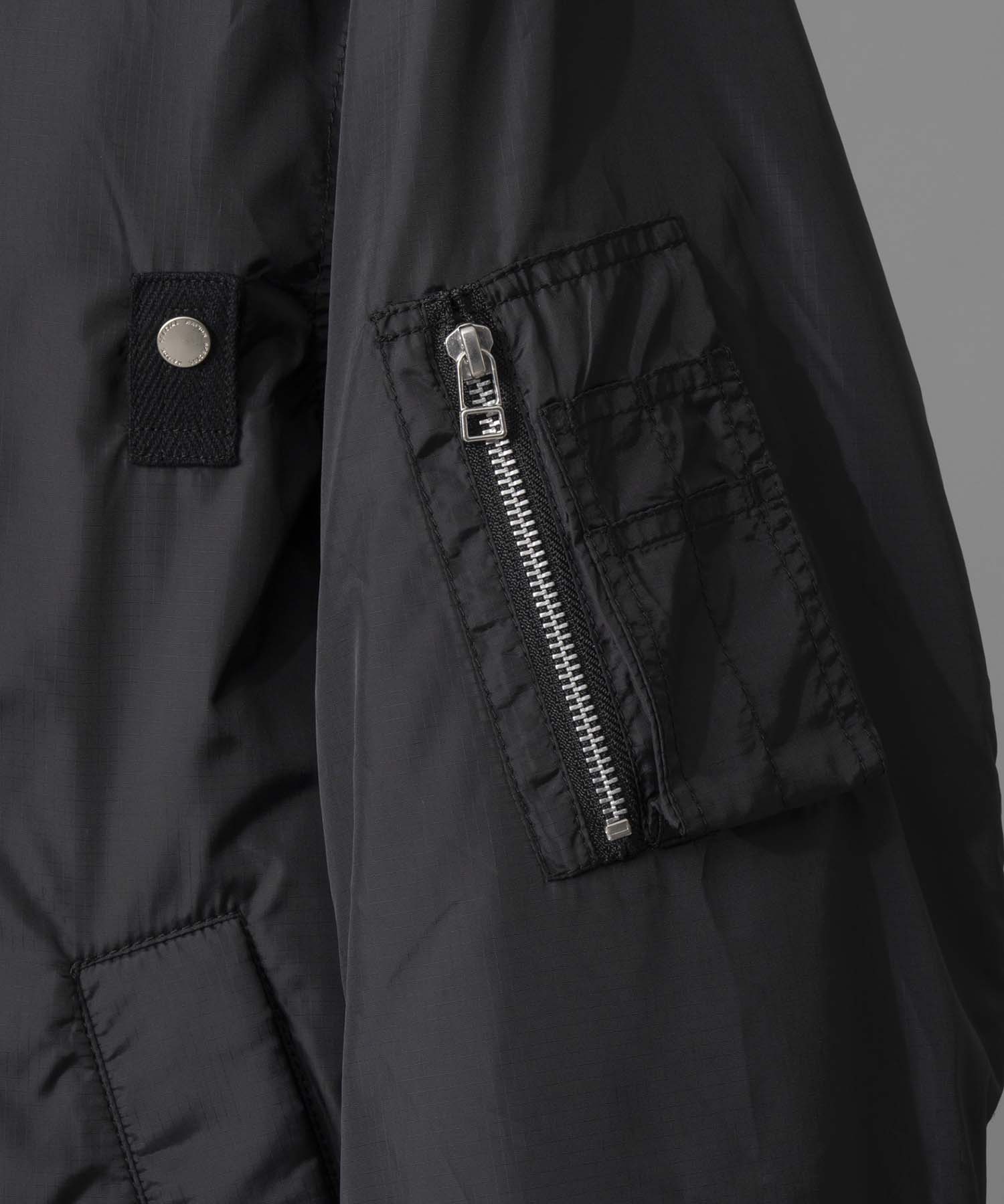 【24AW PRE-ORDER】Prime-Over M-65 Mods Coat Combined With MA-1 Flight Jacket