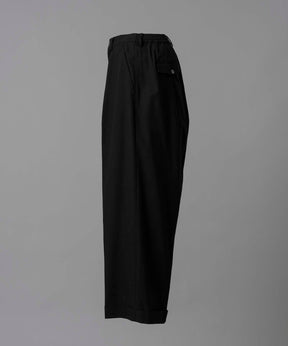 【24AW PRE-ORDER】Prime-Wide Forward Drop Two Tucks Pants