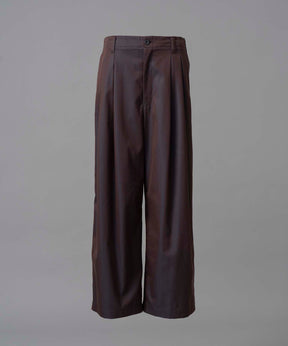 120/2/2 Suvin Cotton Gabardine Prime-Wide Two Tucks Pants