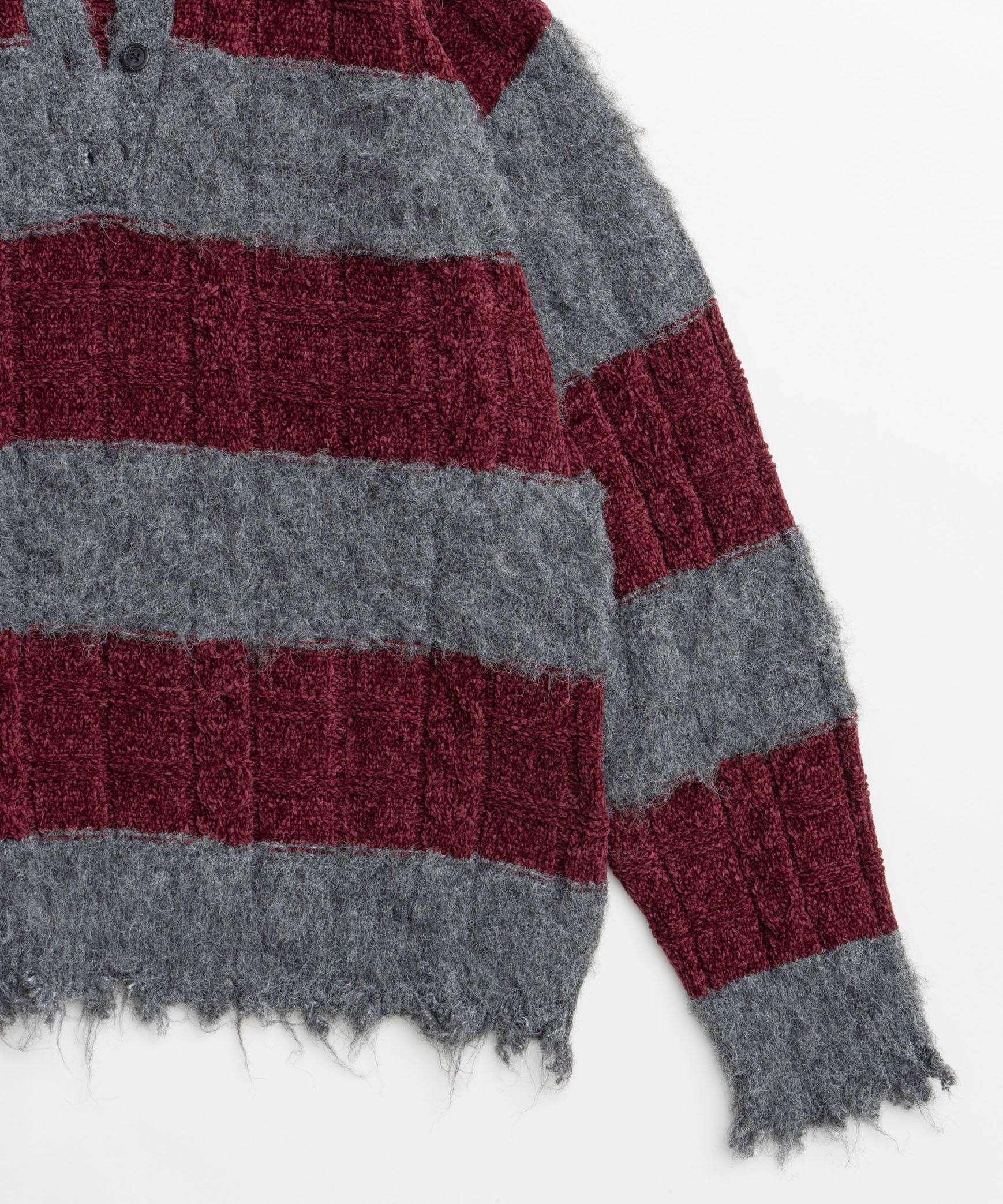 【24WINTER PRE-ORDER】Cable Knitting Border Rugger Knit Tops