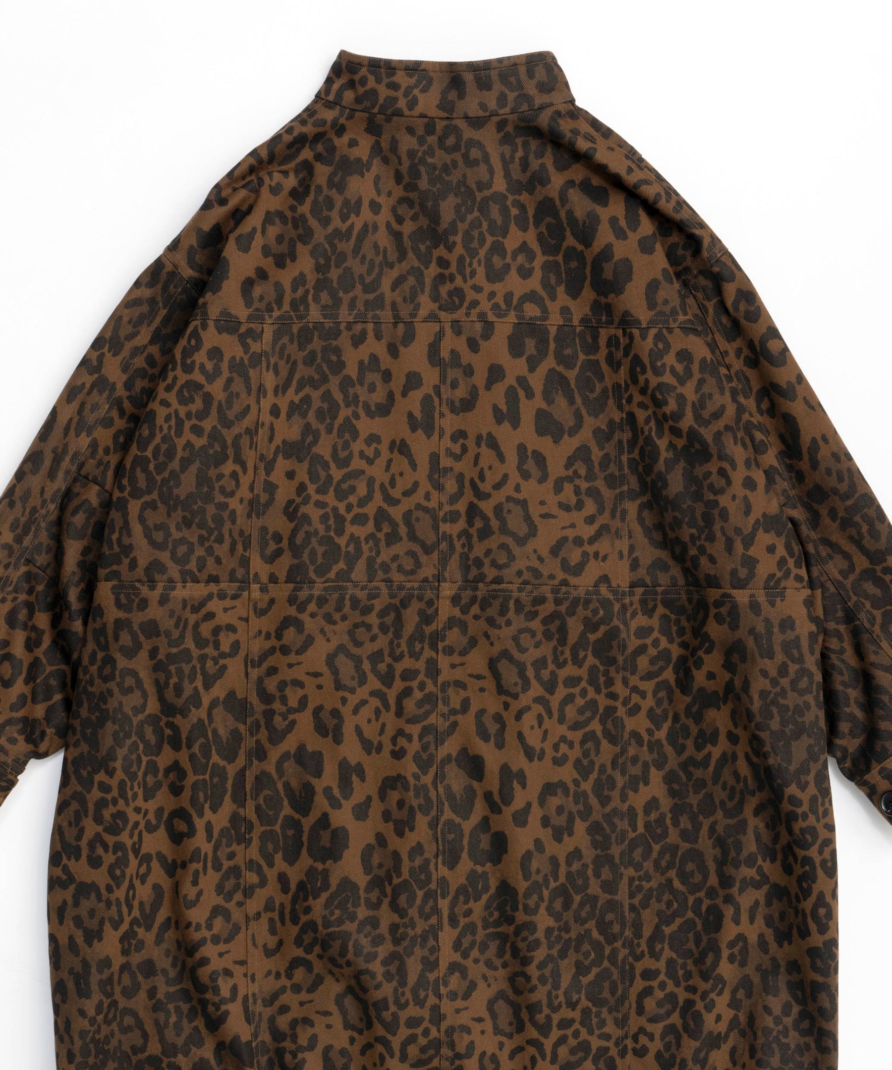 Reversible Leopard Tulle Mod Coat