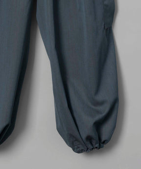 High Count Wool Prime-Wide Cargo Pants