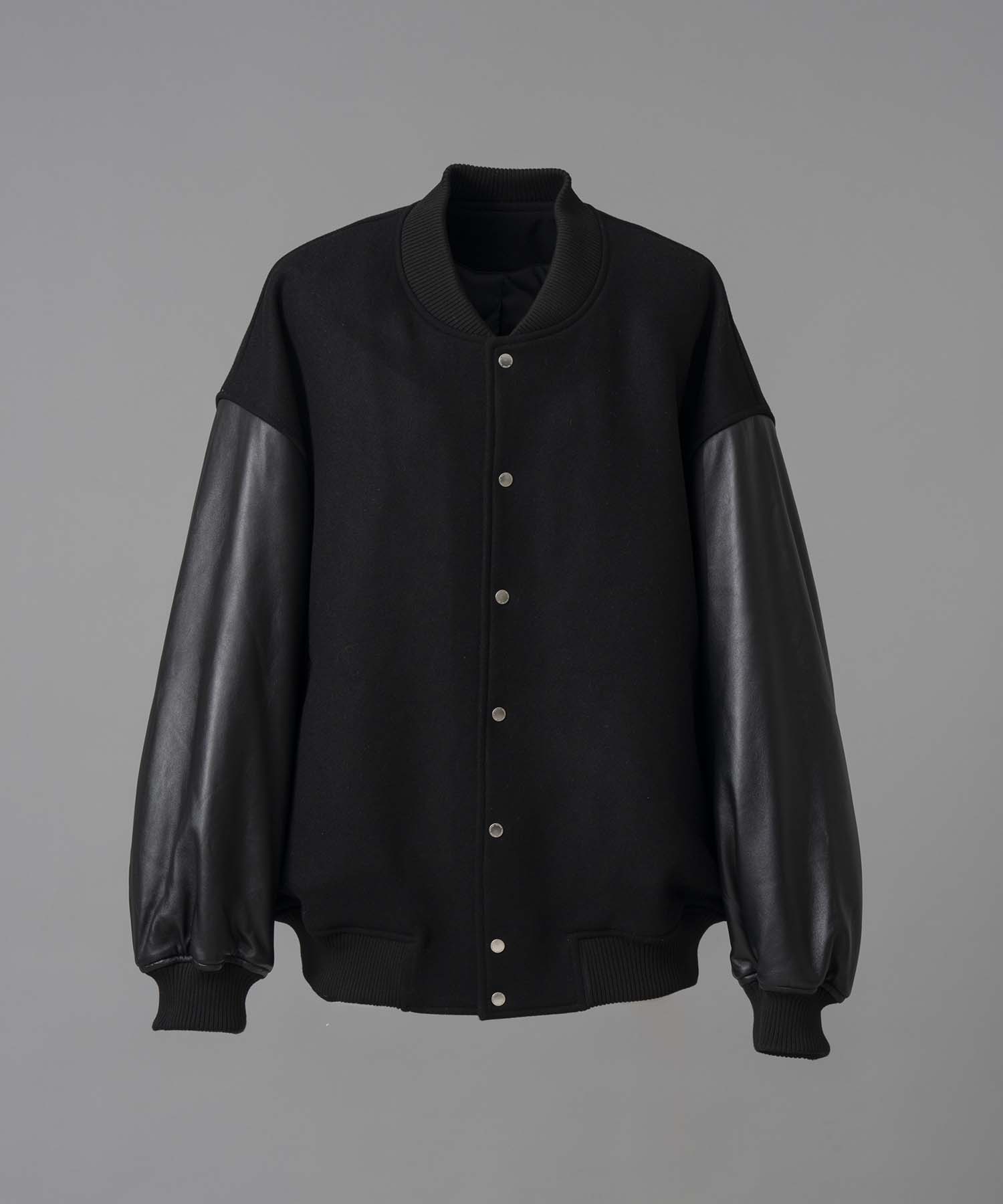 Sheep Leather Prime-Over Stadium Jacket