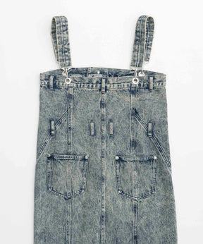 【SALE】2way Denim One-piece Dress