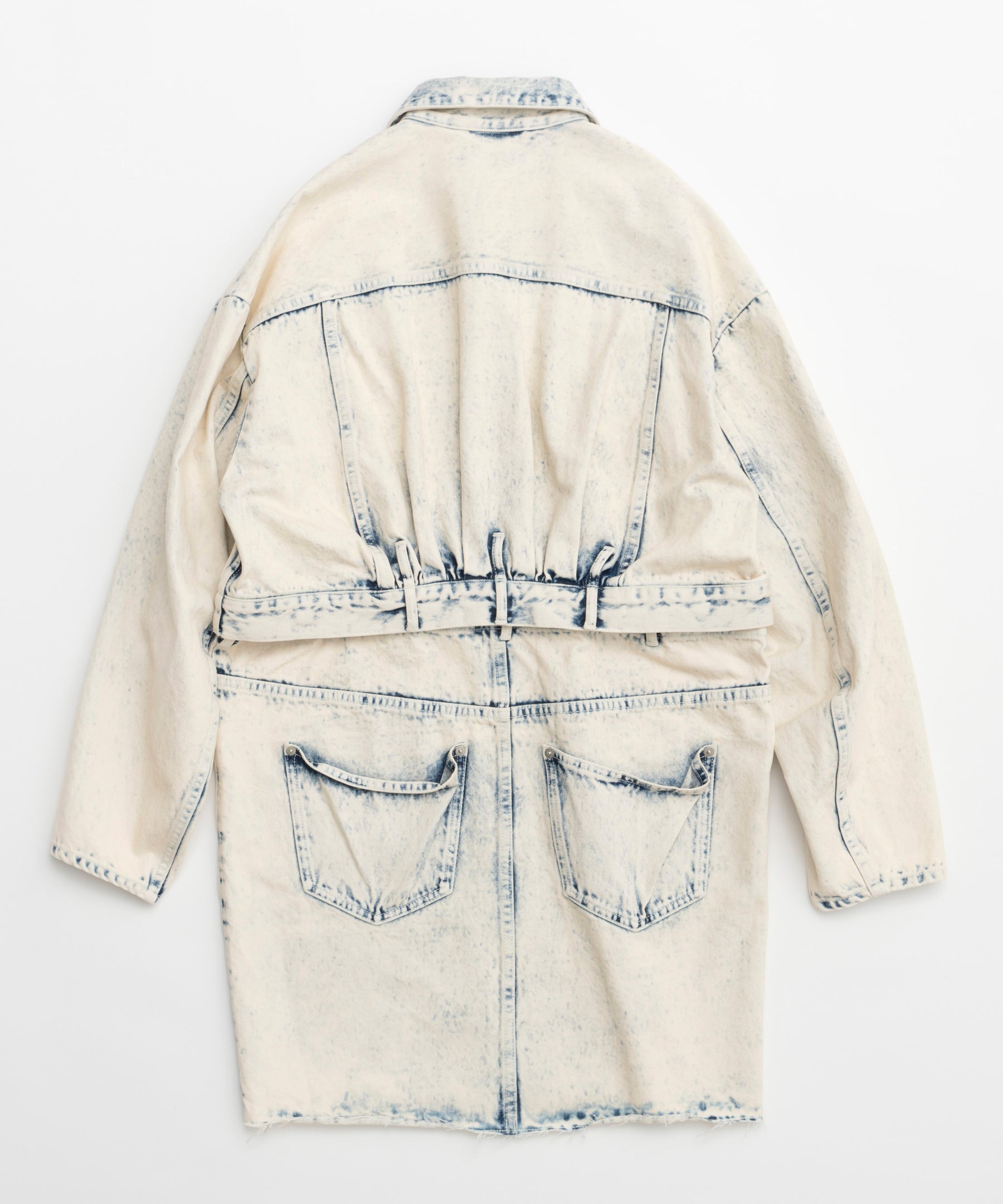 Multiway Denim Coat