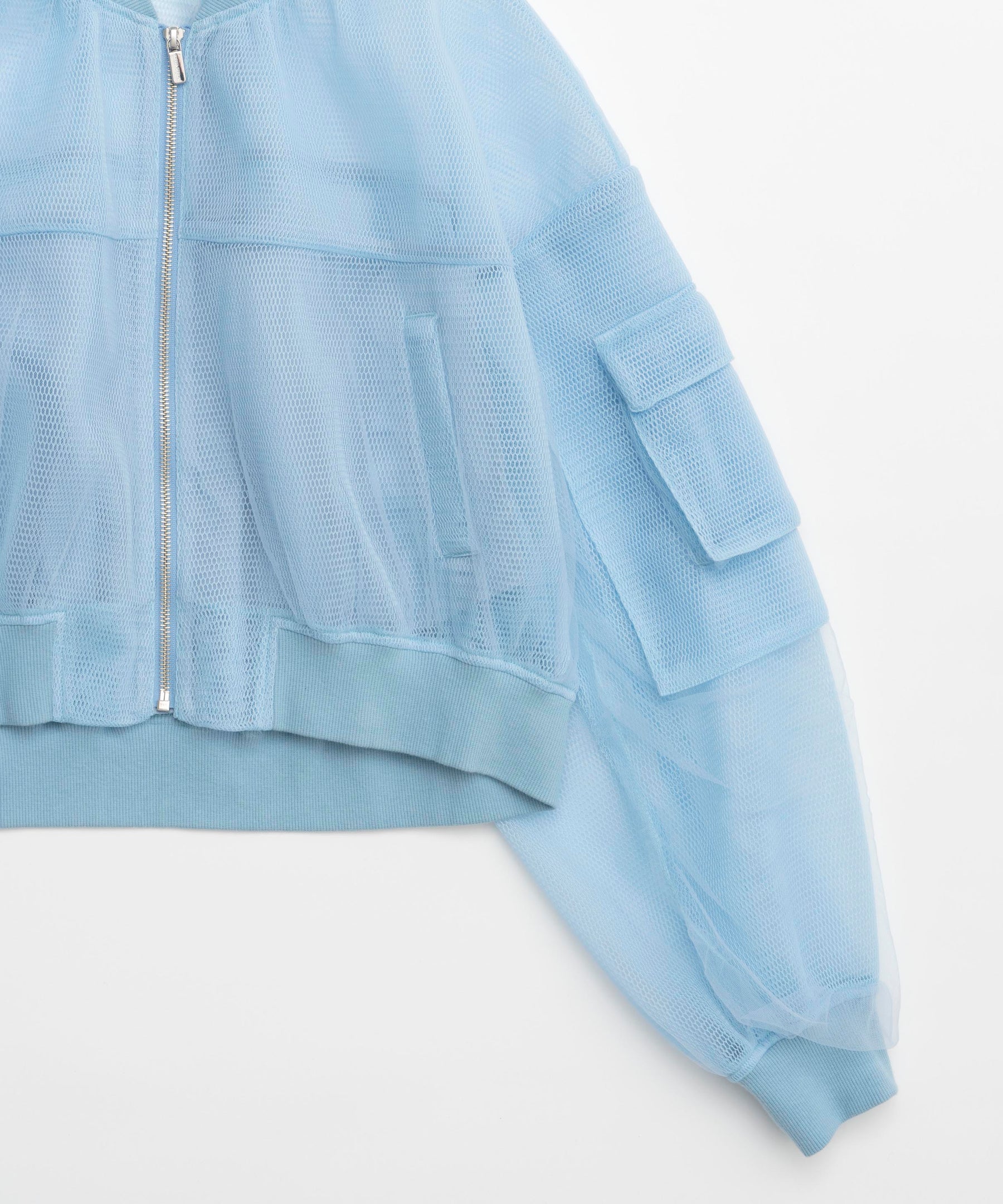 【SALE】Tulle Layered Blouson