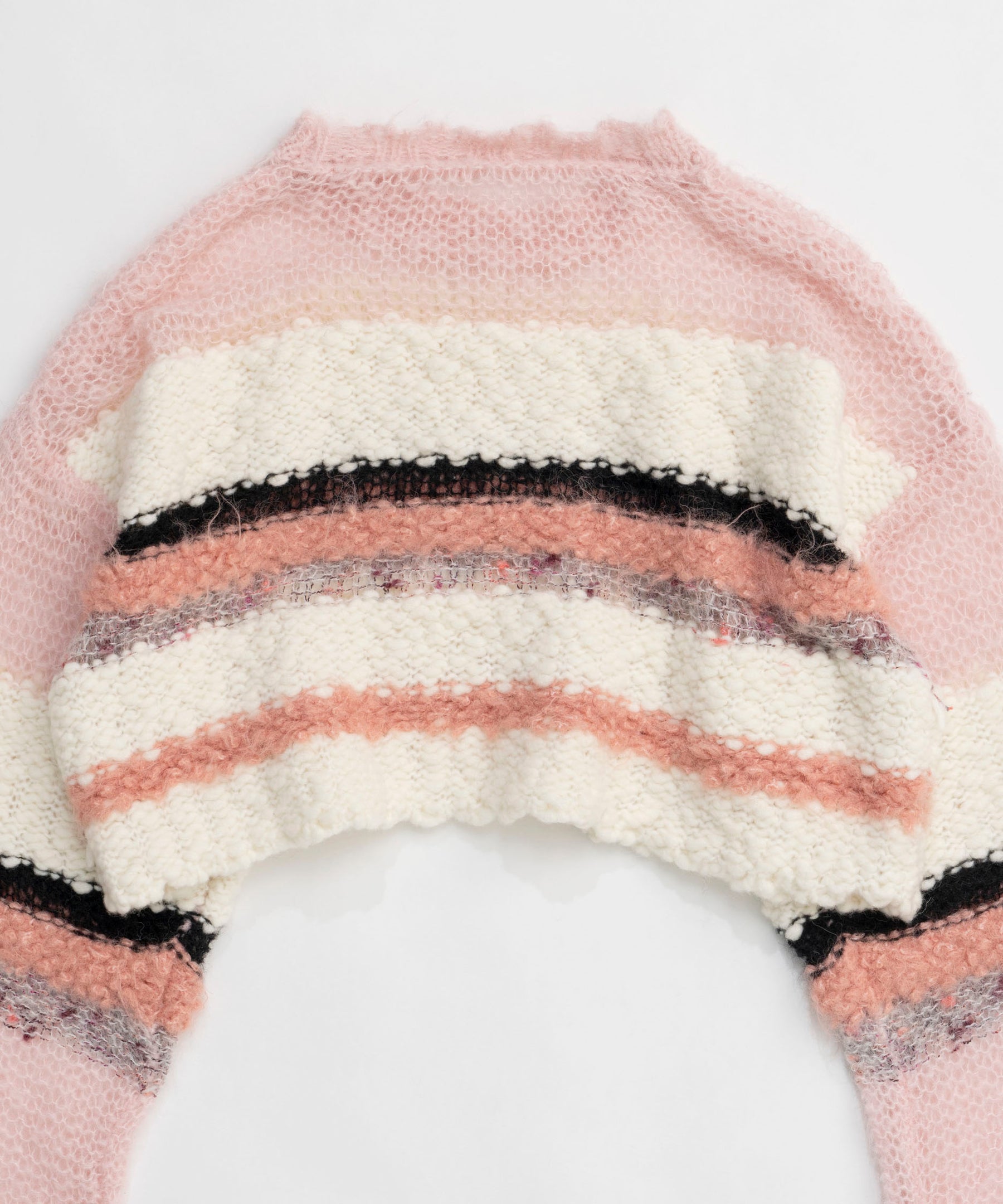 【24WINTER PRE-ORDER】Multi Border Knit Tops