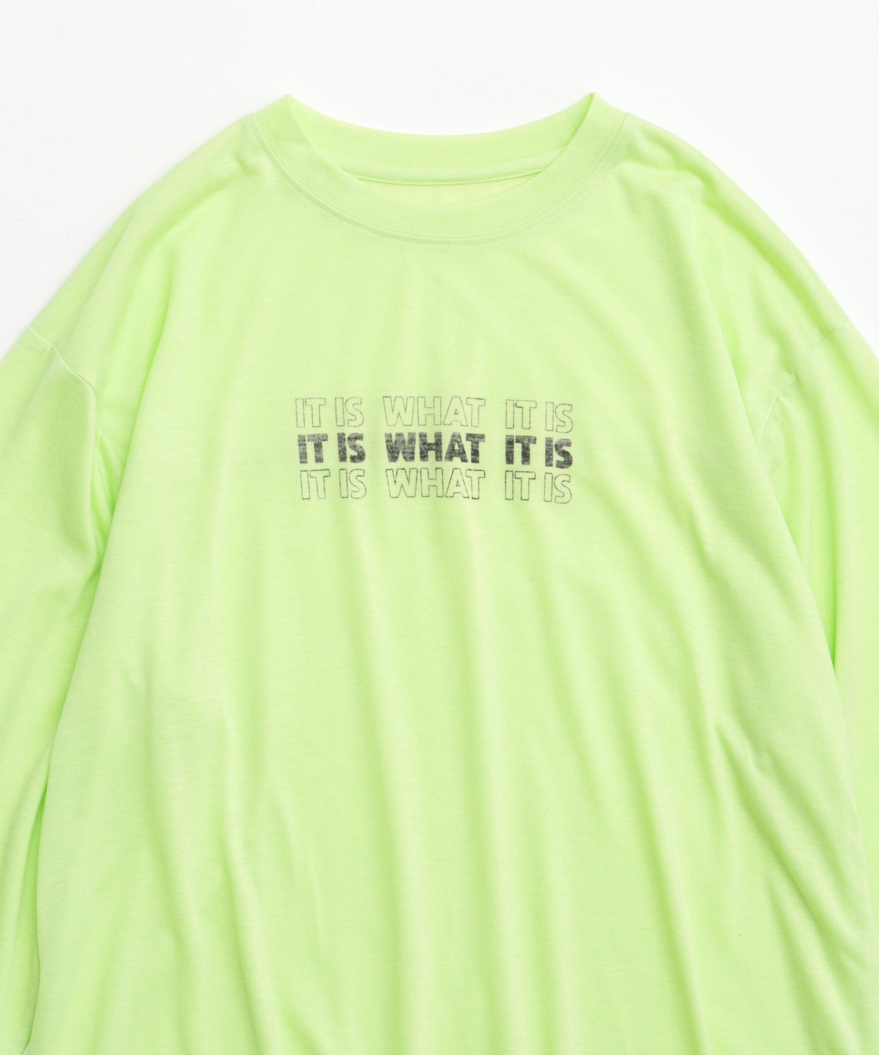 【SALE】IT IS WHAT Long Sleeve T-shirt