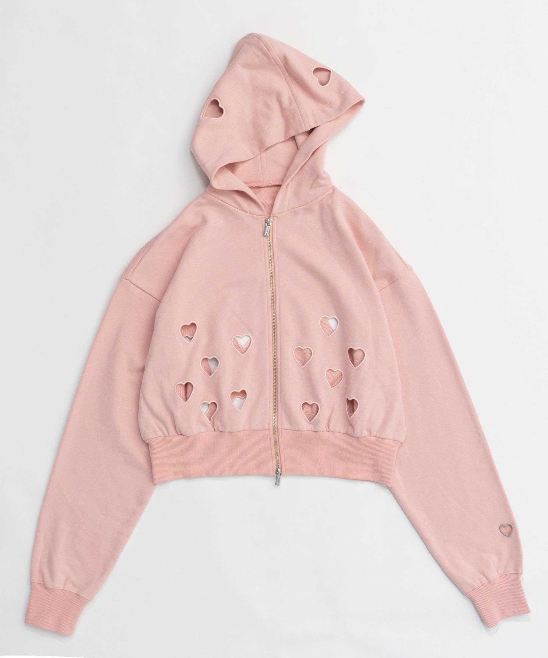 【24WINTER PRE-ORDER】Many Heart Cutouts Hoodie