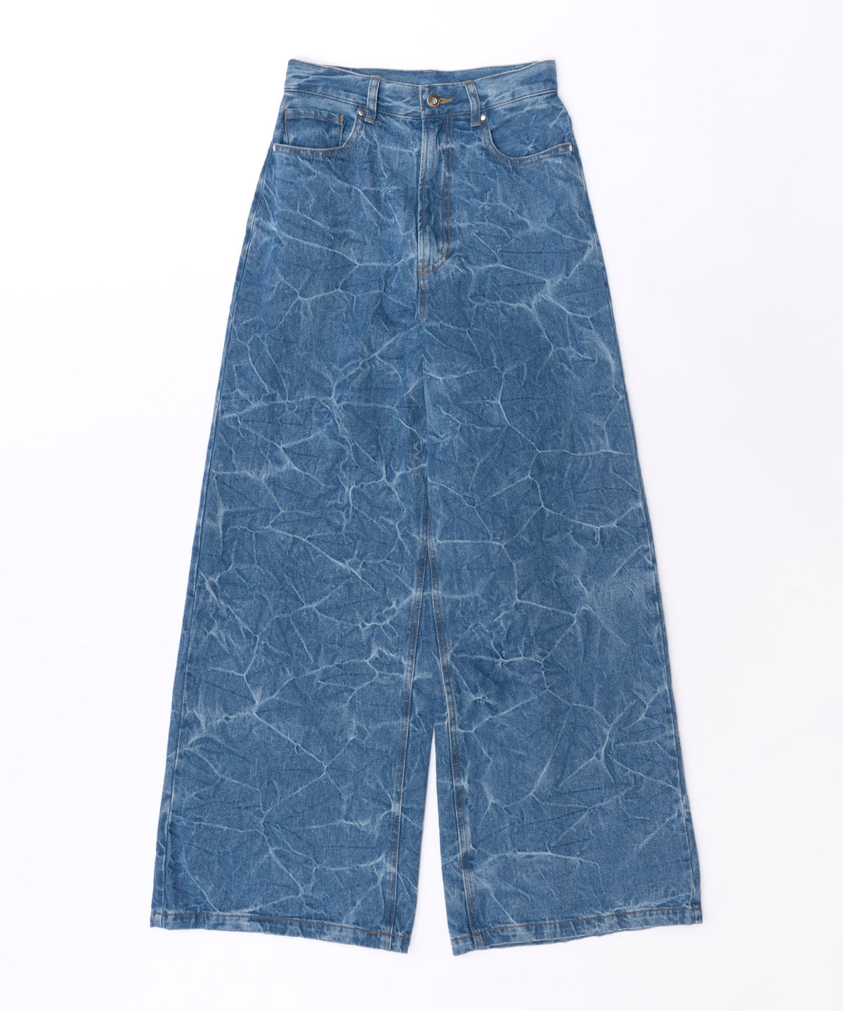 【SALE】Washer Wide Denim Pants