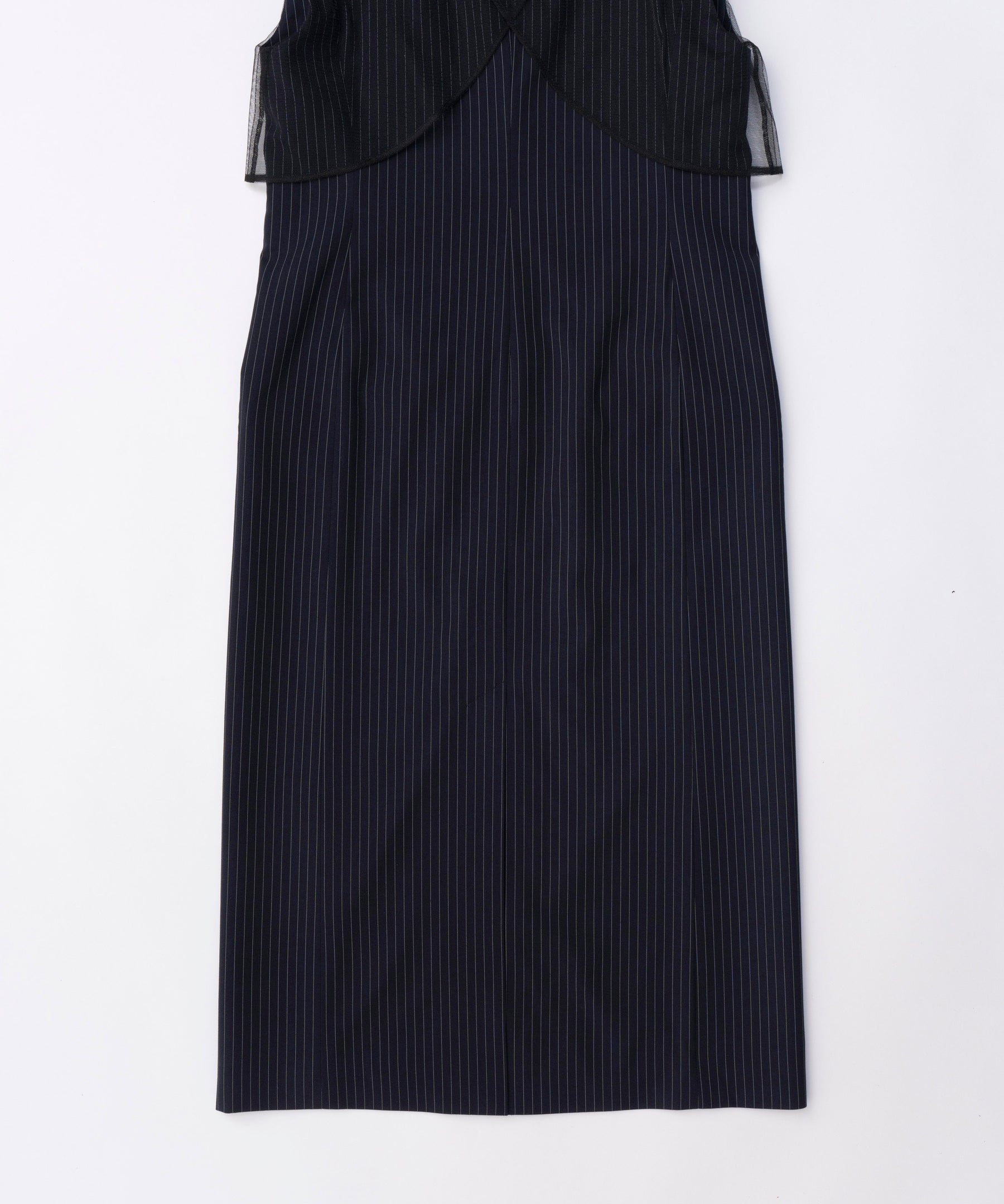 【SALE】Tailored Gilet One-piece Dress