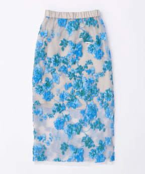 Pokopoko Flower Tight Skirt