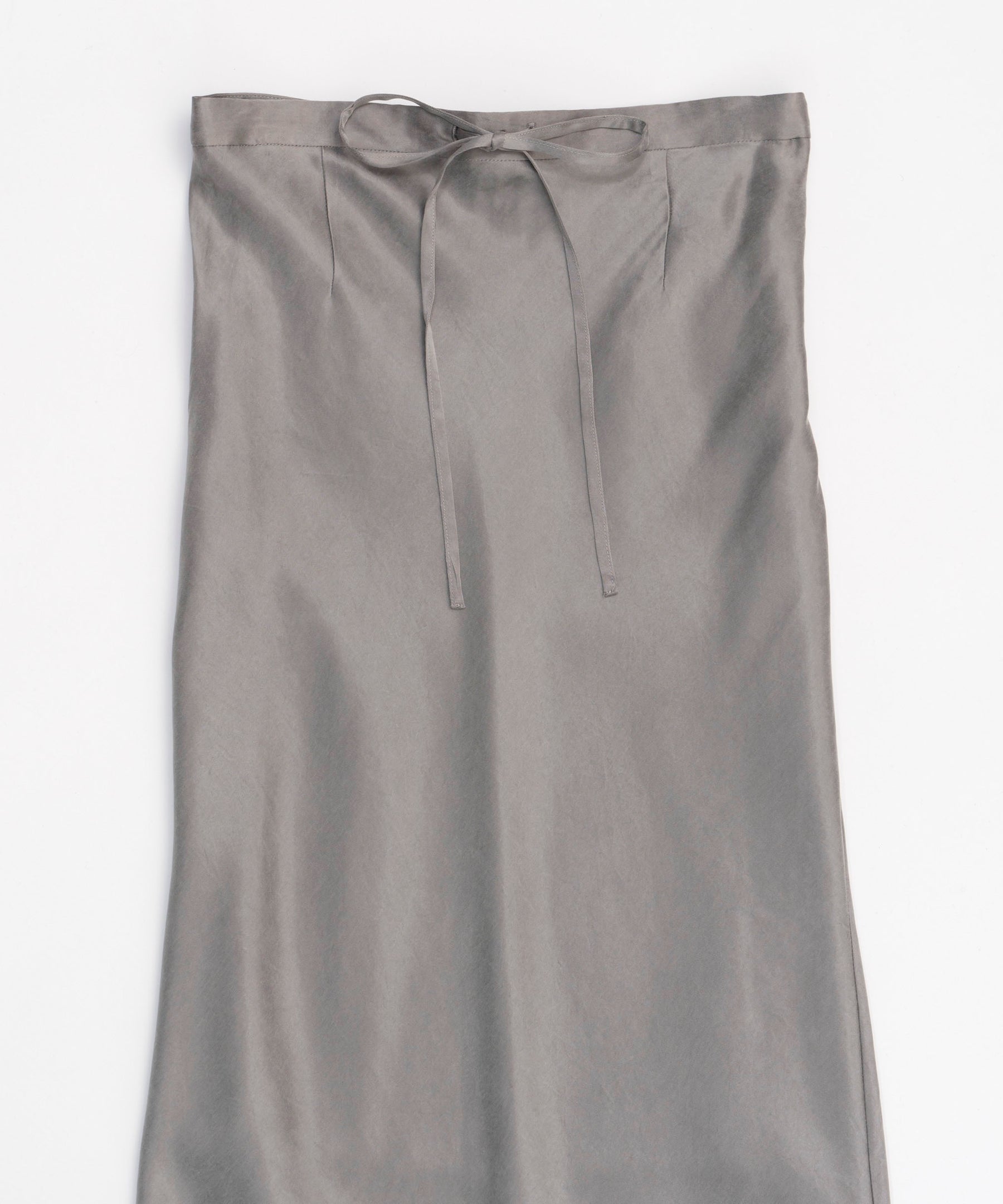 Satin Bias Skirt