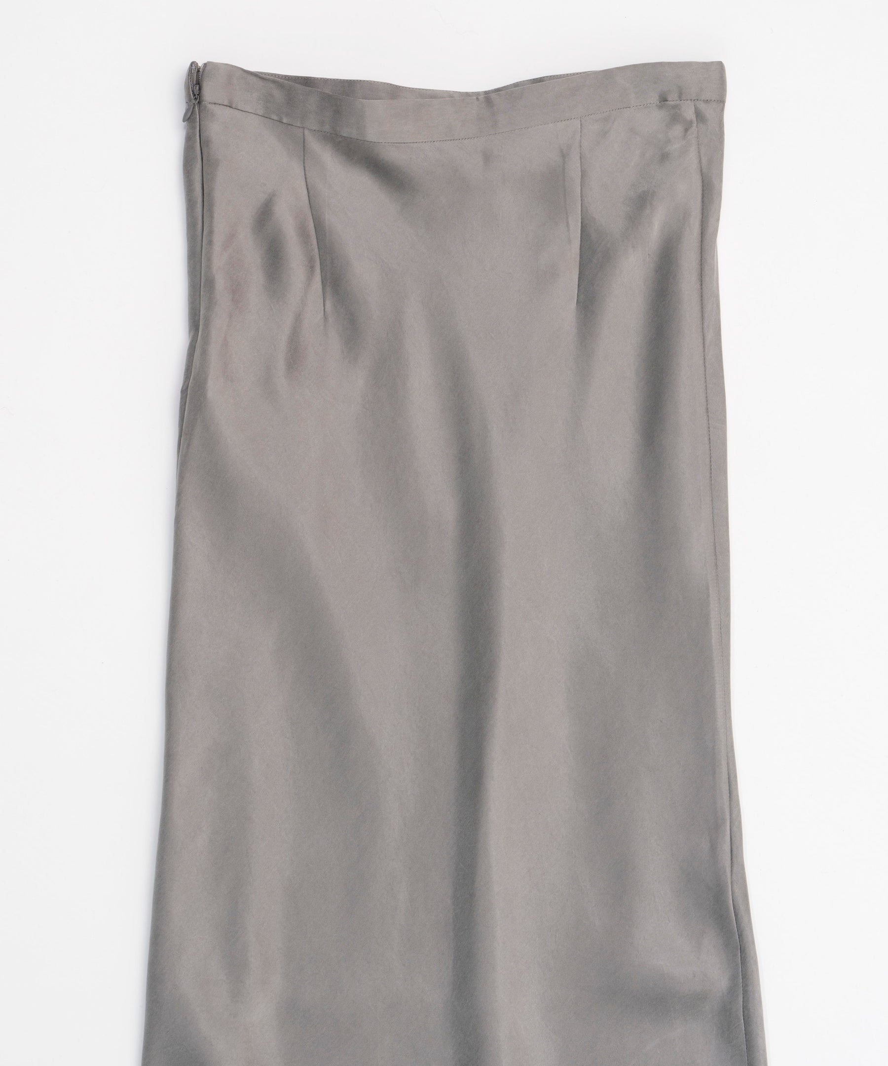 Satin Bias Skirt