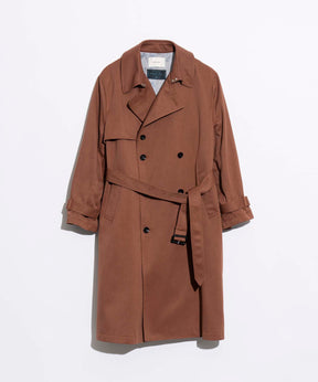 【Italian Dead Stock Fabric】Dress-Over Trench Coat