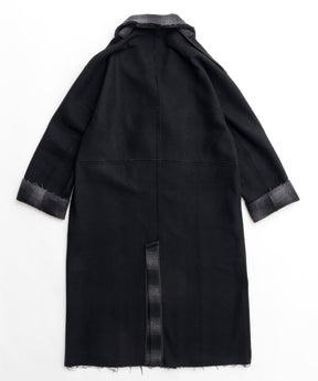 Reversible Cut Off Oversized Coat