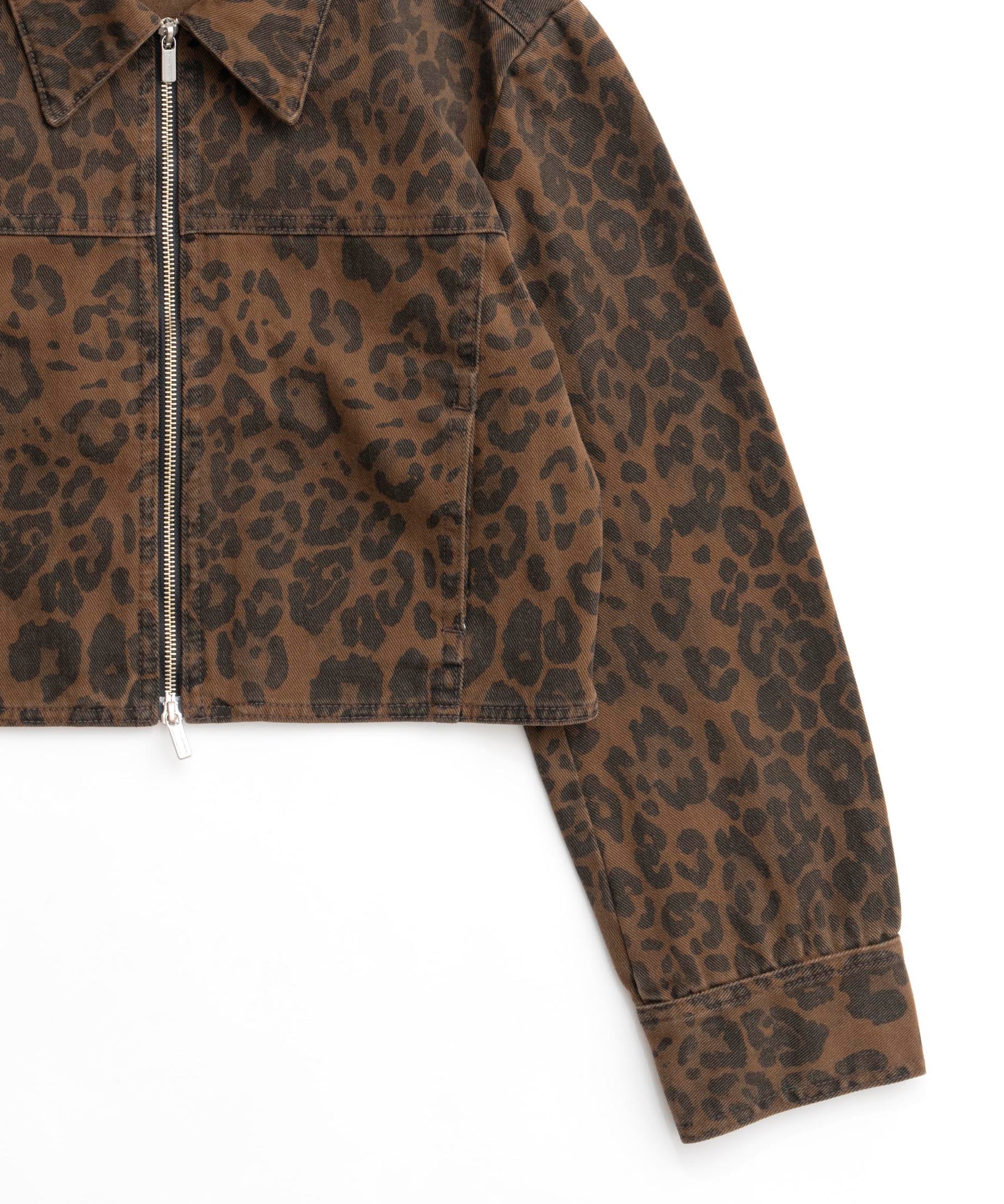 Leopard Compact Silhouette Jacket