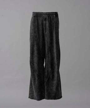 Chemical Over-Dyed Inside-Out Sweat Wide Pants