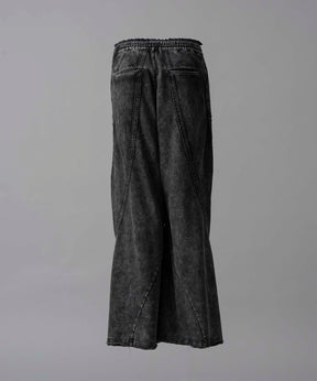 Chemical Over-Dyed Inside-Out Sweat Wide Pants