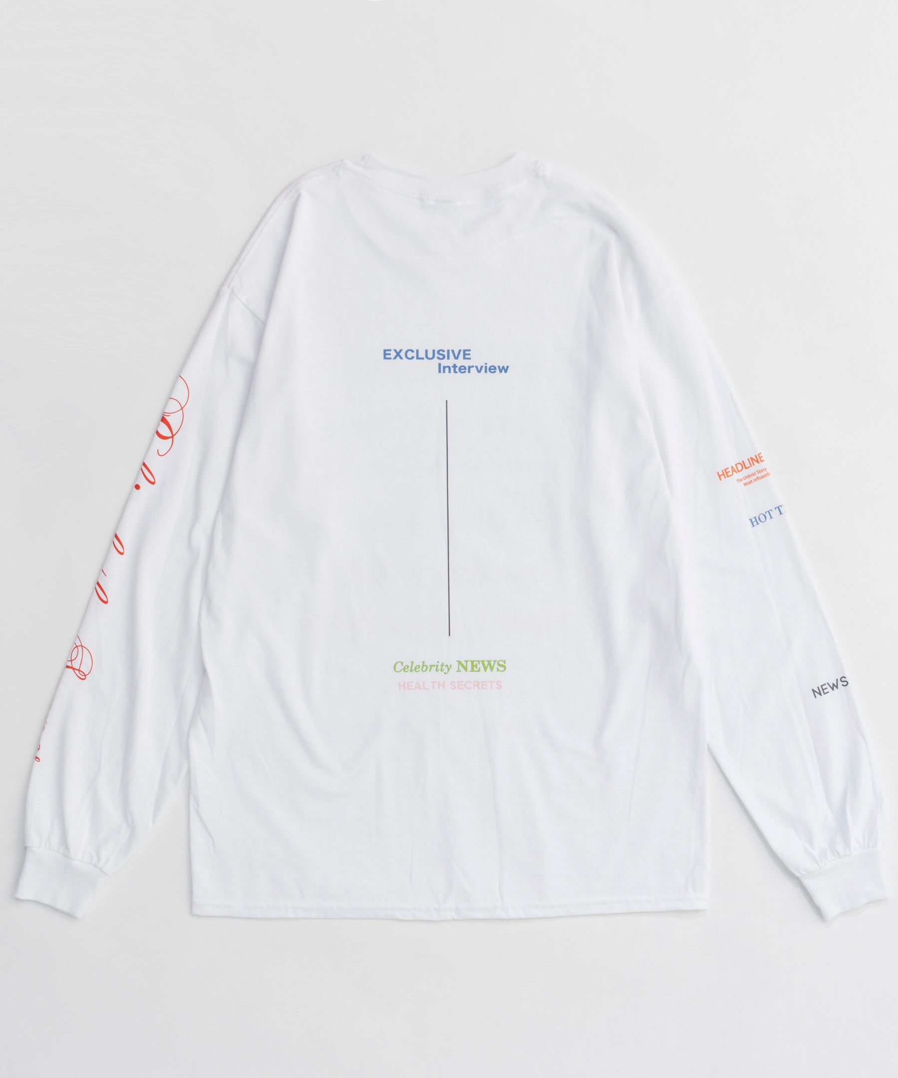 【PRE-ORDER】MAGAZINE HEADING Long Sleeve T-shirt