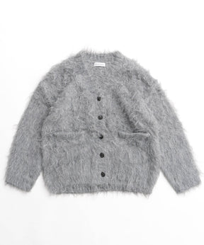 【24WINTER PRE-ORDER】Fluffy Shaggy Knit Cardigan