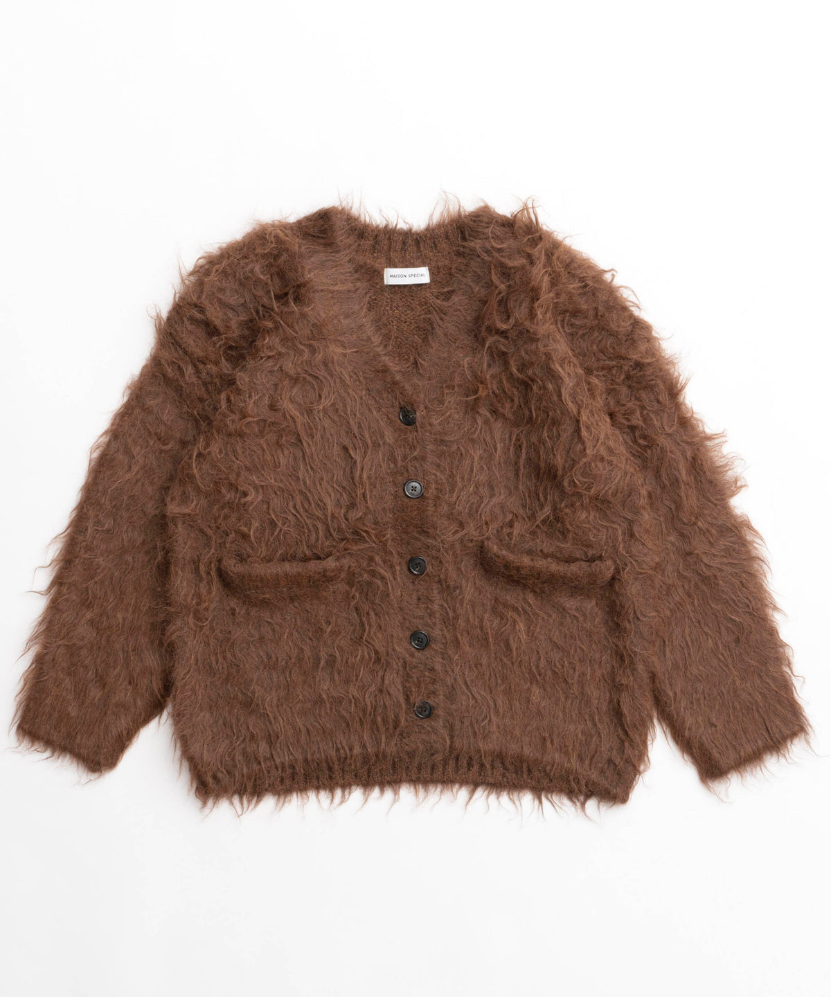 【24WINTER PRE-ORDER】Fluffy Shaggy Knit Cardigan