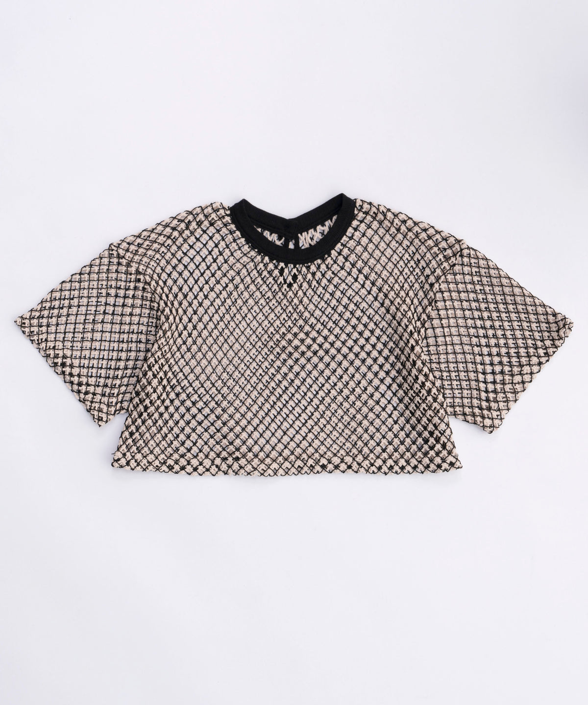 Double Mesh Short Length T-shirt