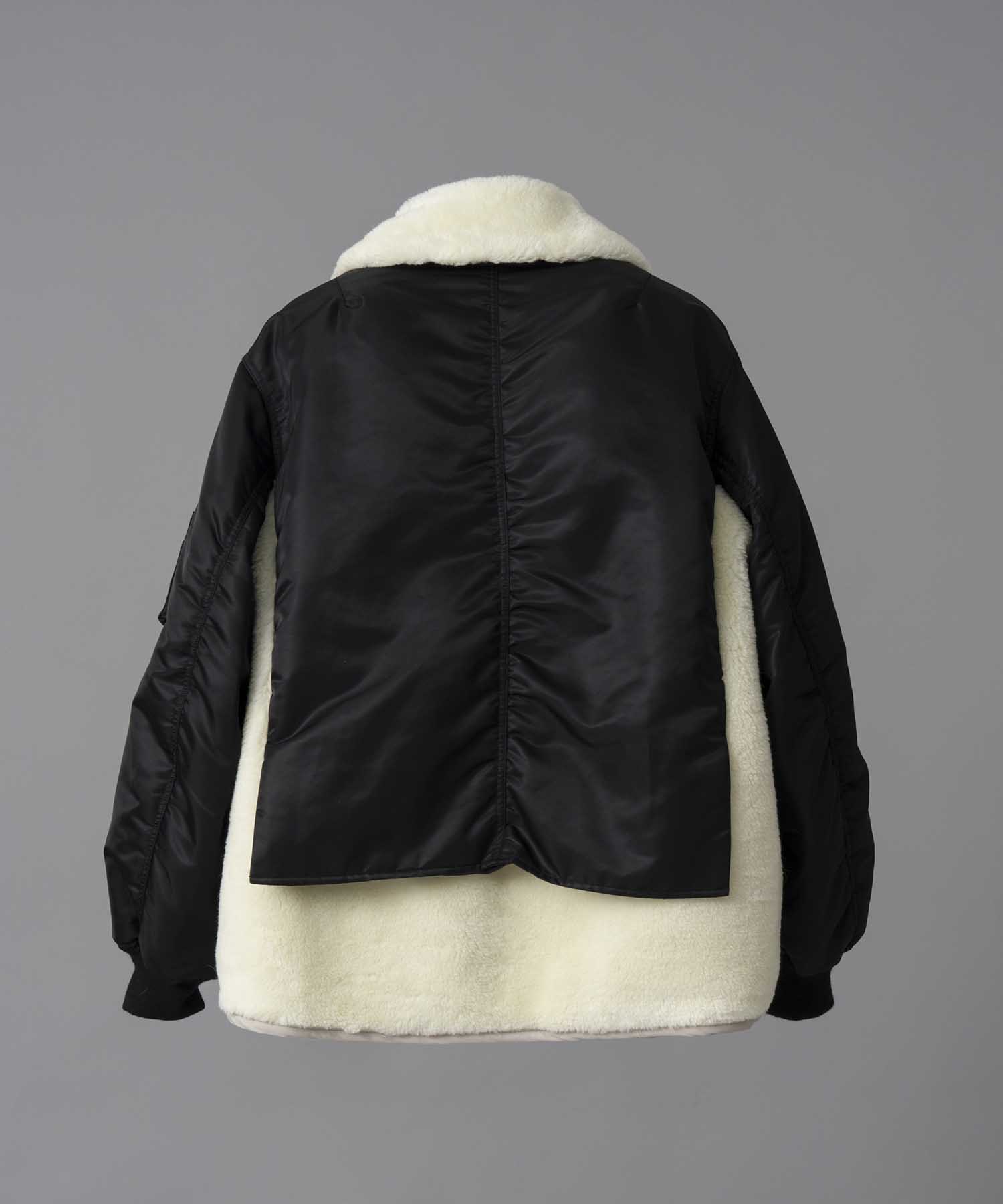 【24AW PRE-ORDER】Prime-Over Layering B-3 Flight Jacket