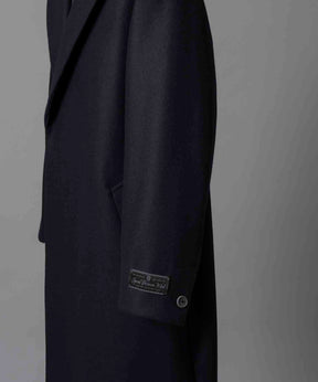 【24AW PRE-ORDER】Super140s Prime-Over Melton Chesterfield Coat