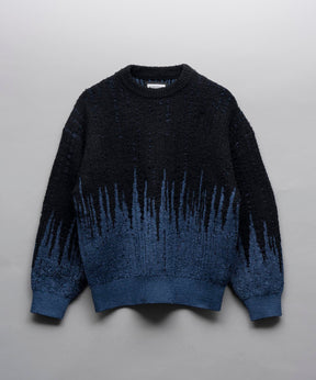 Prime-Over Gradation Knit Pullover