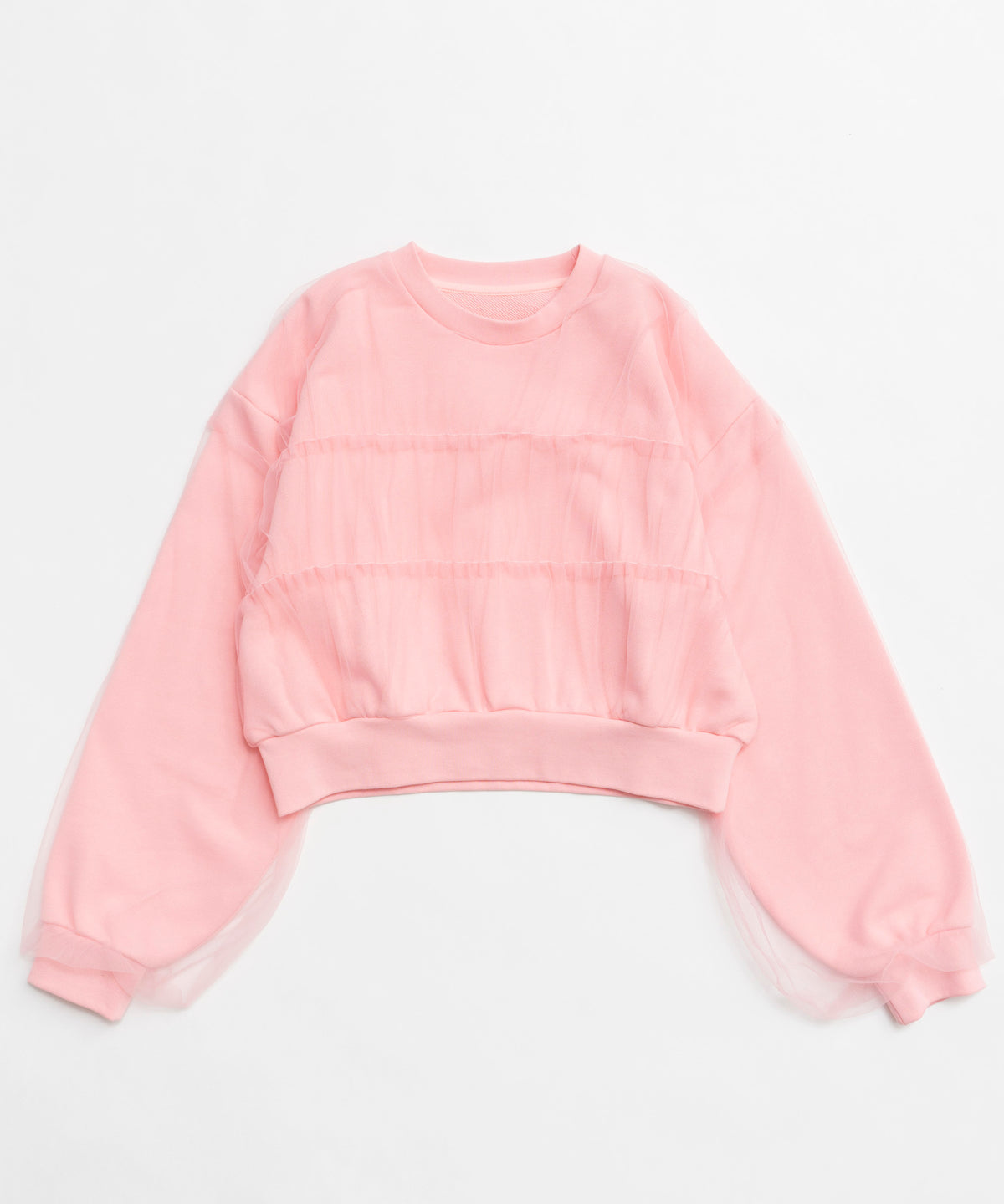 【PRE-ORDER】Tulle Layered Sweatshirt