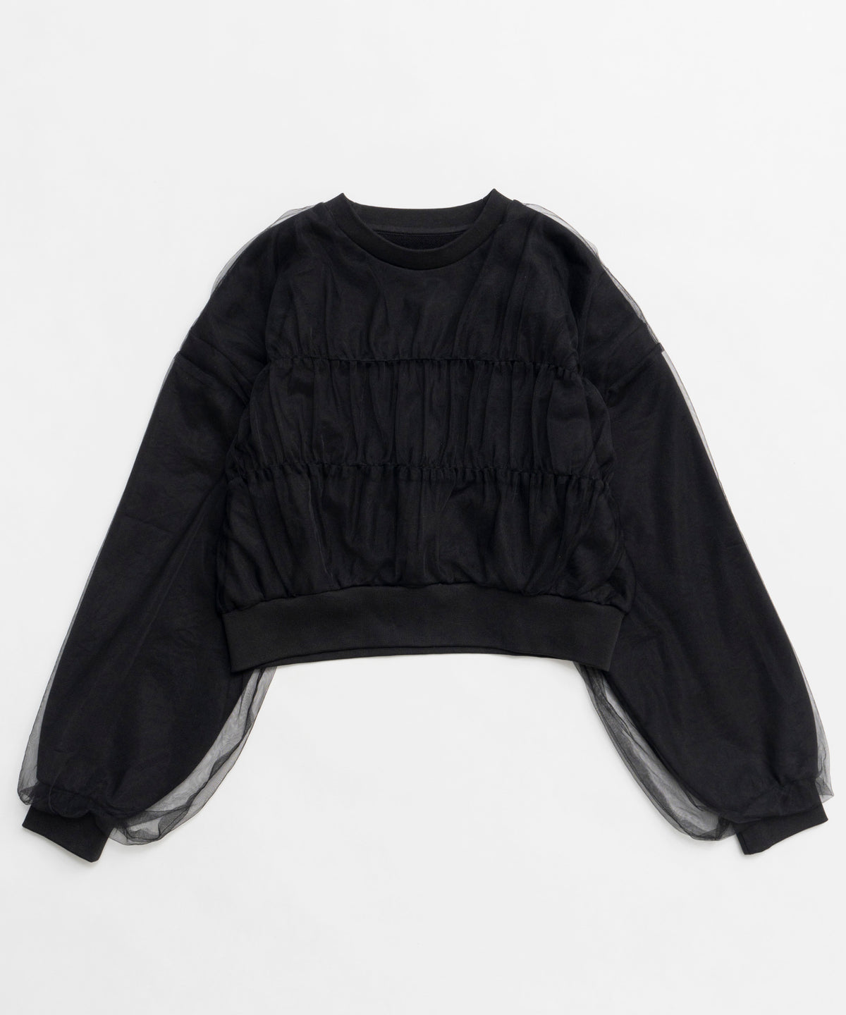 【PRE-ORDER】Tulle Layered Sweatshirt