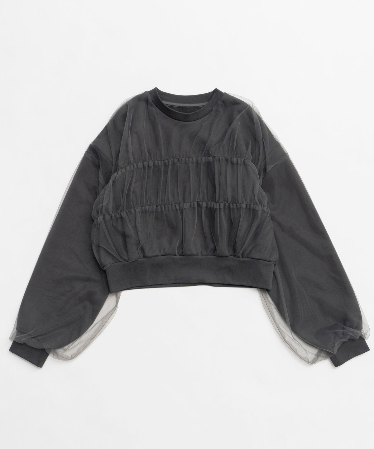 【PRE-ORDER】Tulle Layered Sweatshirt