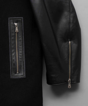 Sheep Leather Prime-Over Pea Coat