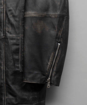 Sheep Leather Prime-Over Pea Coat