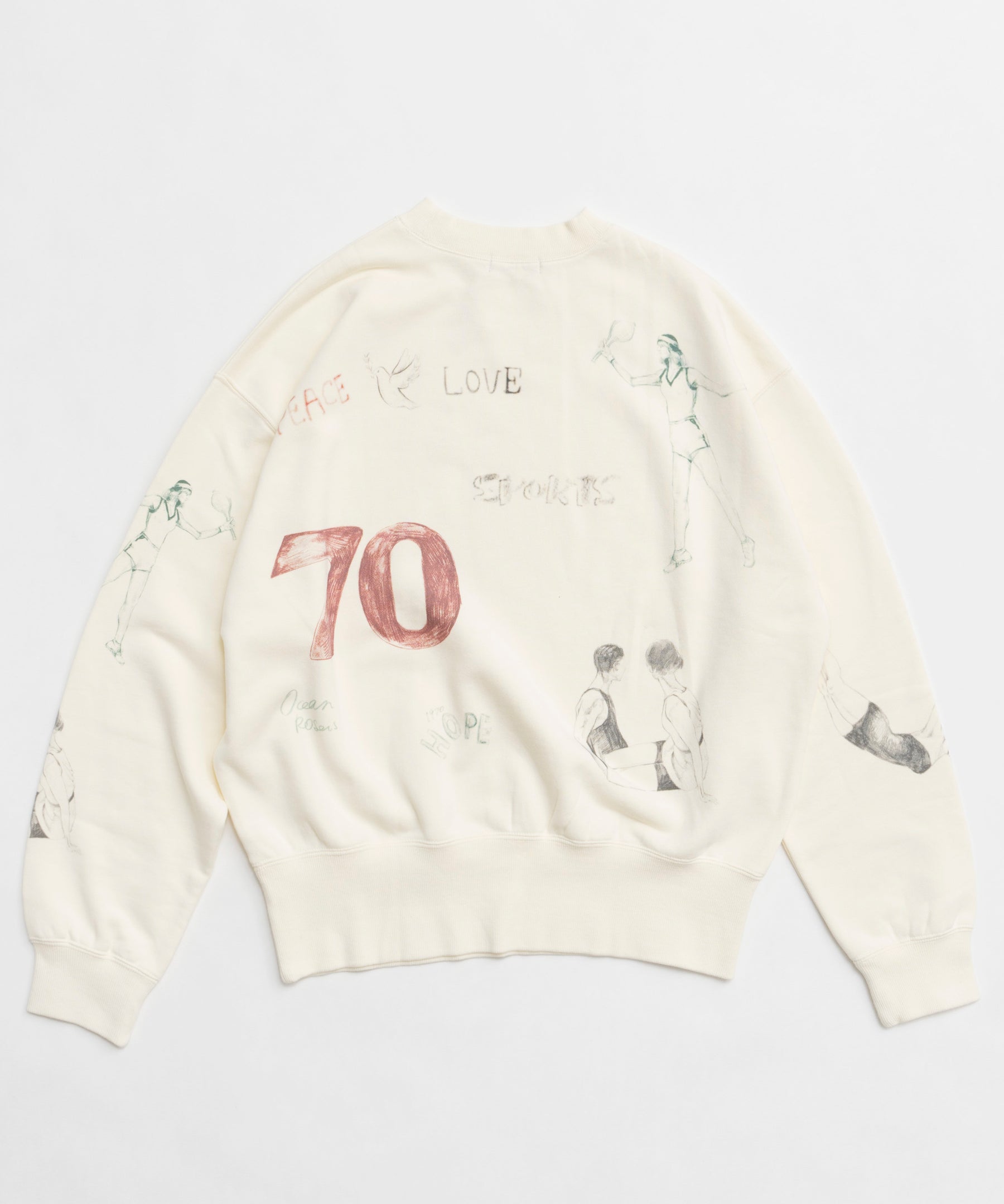 【24WINTER PRE-ORDER】Vintage Style Drawing Sweatshirt