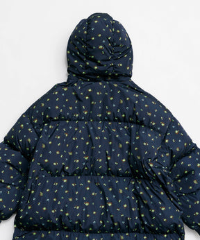 【24WINTER PRE-ORDER】Floral Pattern Long Length Down Coat