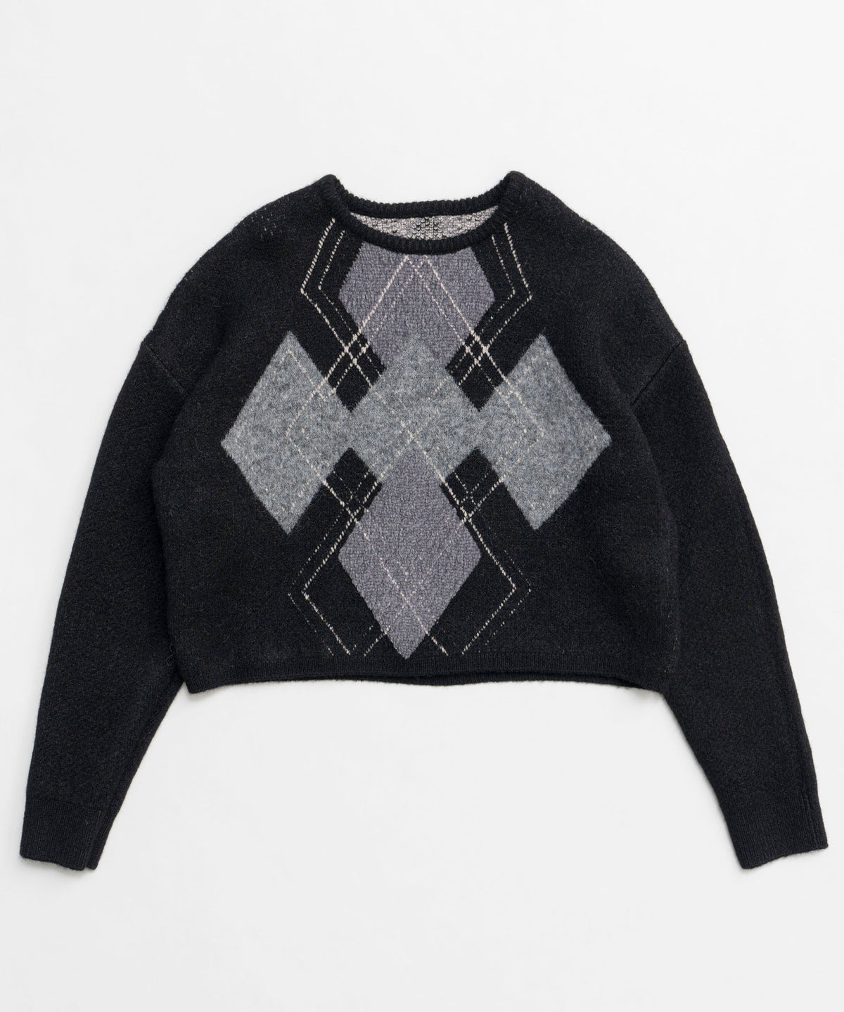 【24WINTER PRE-ORDER】Argyle Knit Tops