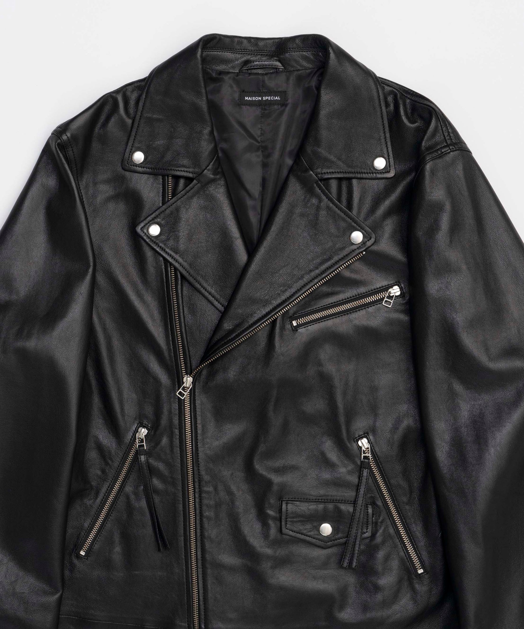 Leather Riders Long Jacket