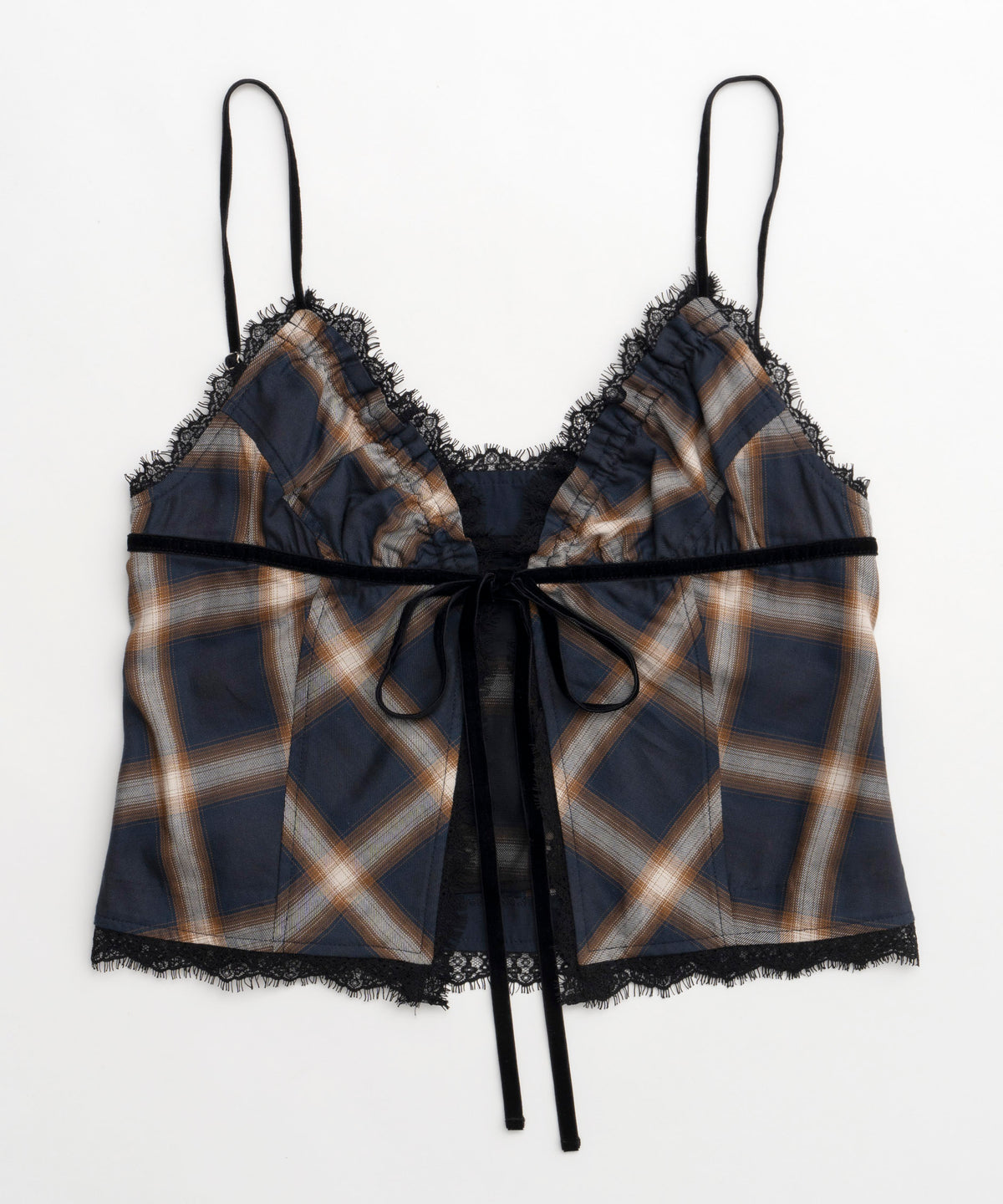 Checkered Lingerie Bustier