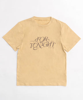 FOR TONIGHT Logo T-shirt