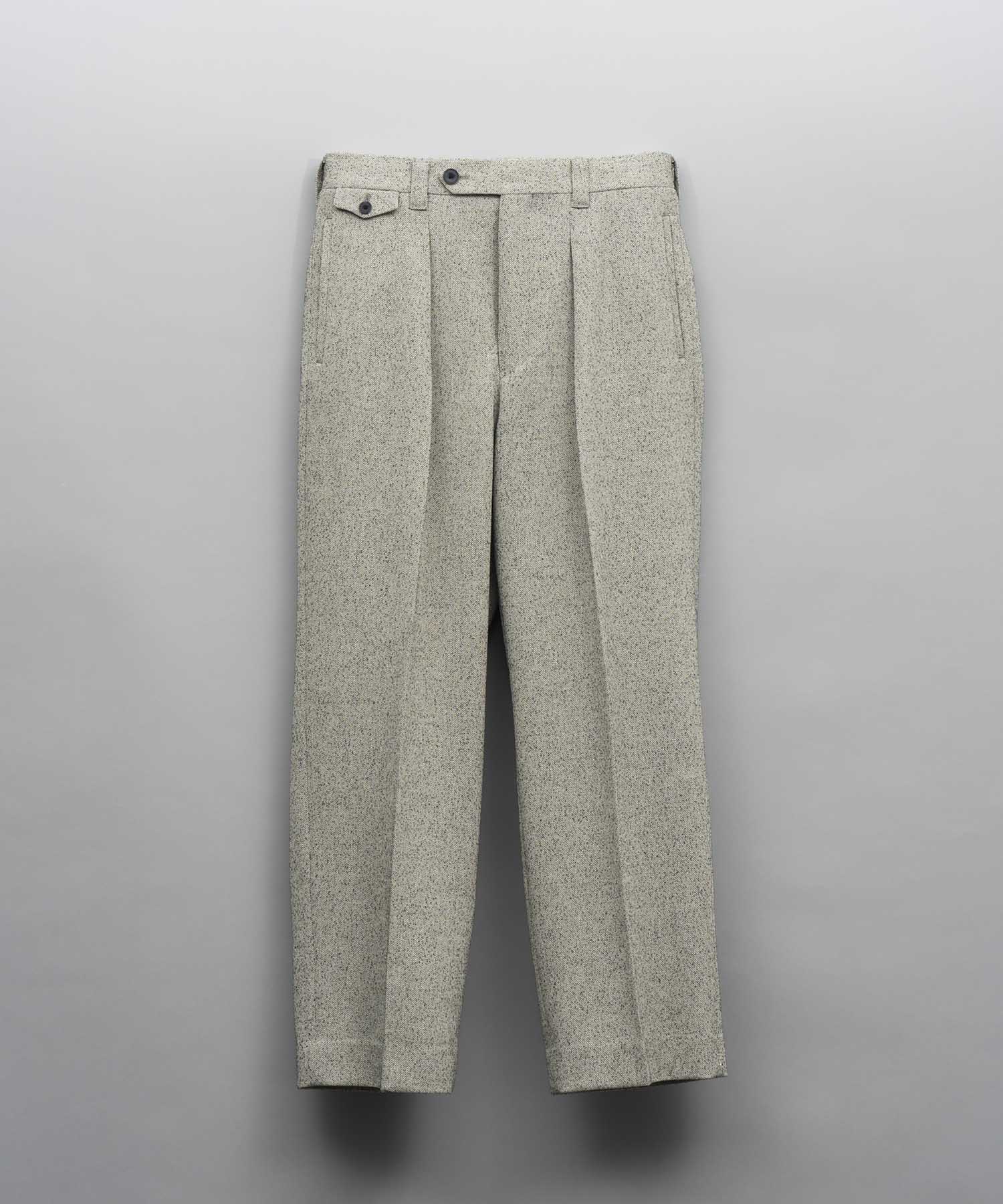 【LIMITED EDITION】Dress-Over  One-Tuck Wide Straight Pants