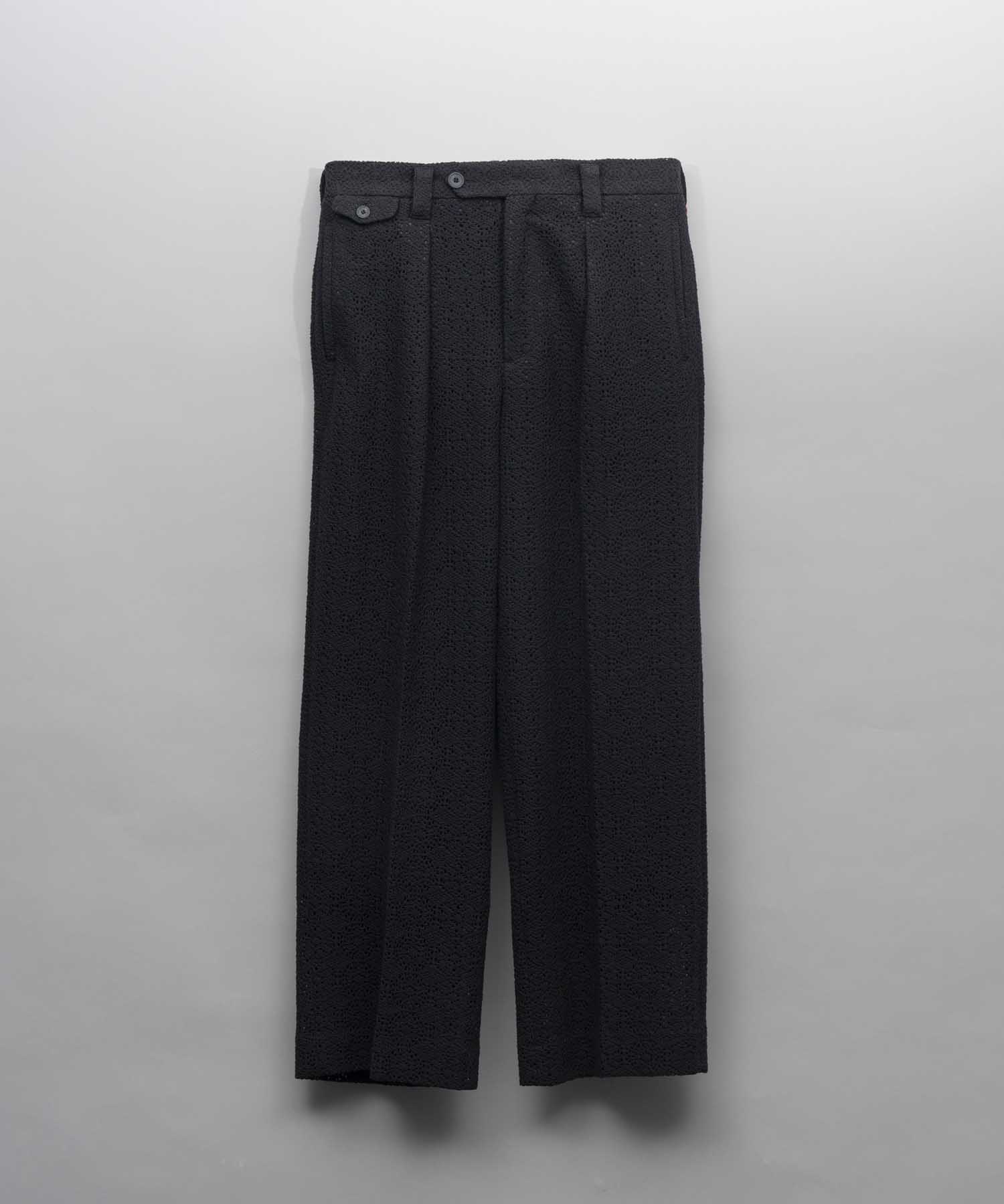 【LIMITED EDITION】Dress-Over  One-Tuck Wide Straight Pants