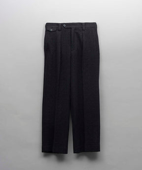 【LIMITED EDITION】Dress-Over  One-Tuck Wide Straight Pants