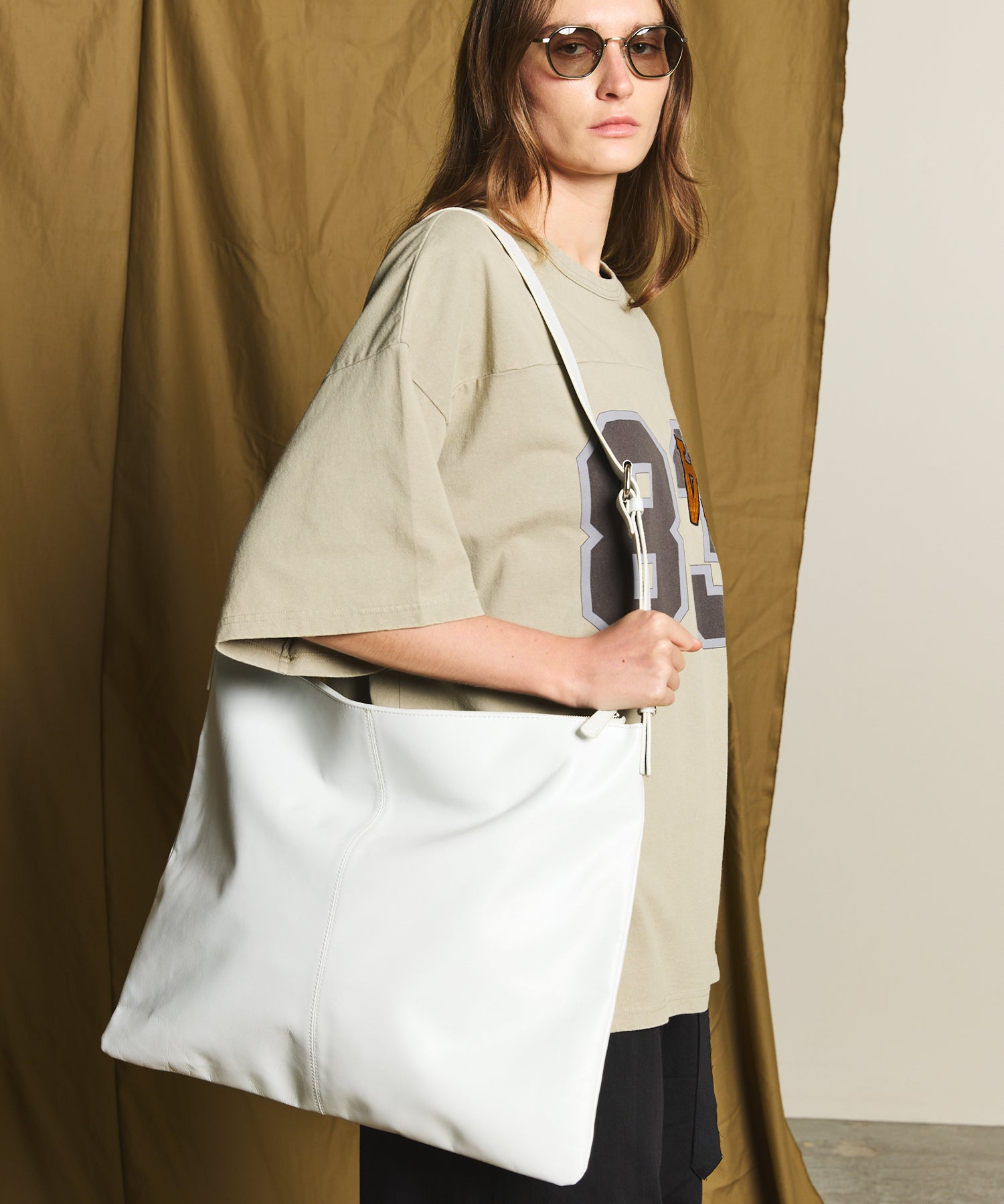 Cow Leather Shoulder Bag